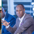 Photo collage of water buffaloes and Livestock Development PS Jonathan Mueke