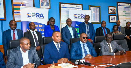 Eng. Edward Kinyua when he officially assumed office as the new Director General of EPRA on October 1, 2026.