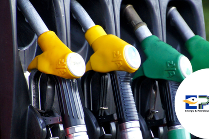 Fuel pumps and an inset of EPRA logo
