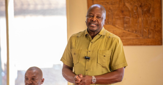 The Ministry of Agriculture Cabinet Secretary Mutahi Kagwe.