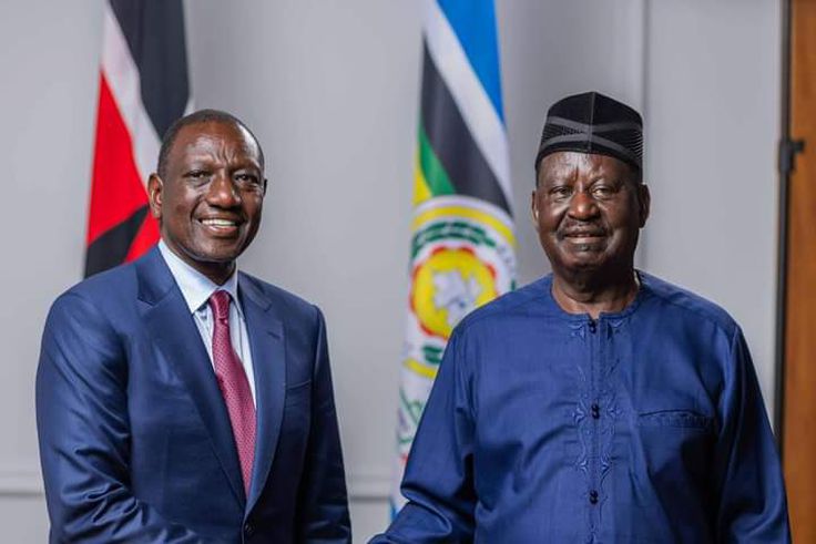 Ruto-Raila bromance lights up Addis Ababa in final dash for AUC chairperson victory