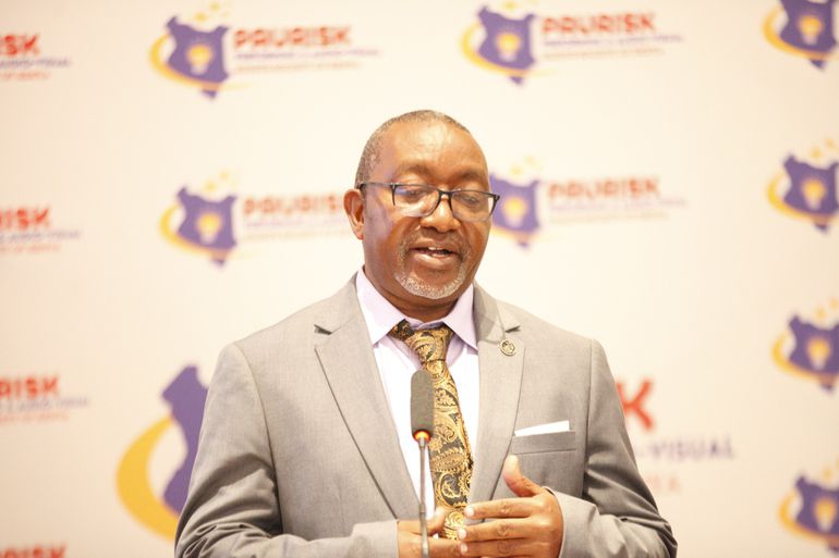 PAVRISK Board Chairperson Edwardo Waigwa Kimani