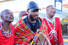 Power Series Actor, 'Omari Hardwick' Lands in Kenya