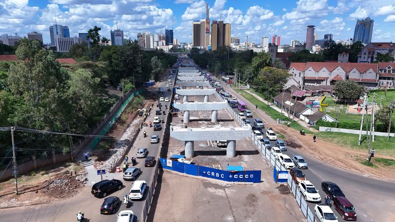 Progress update of the Kenyatta Avenue viaduct construction