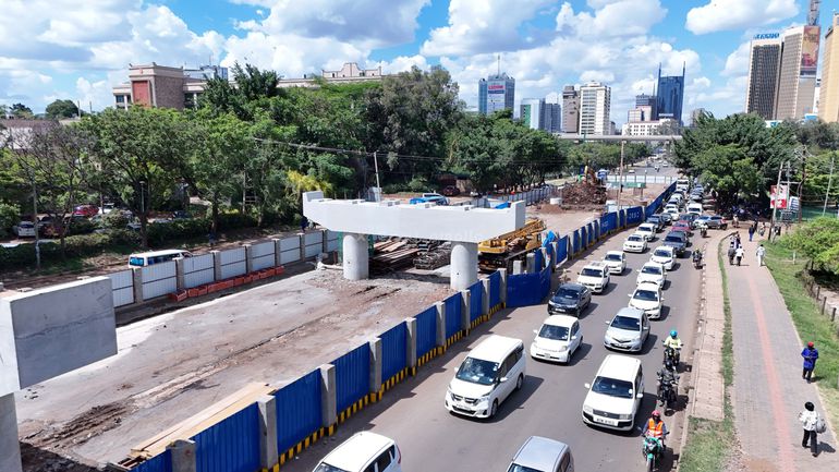 Progress update of the Kenyatta Avenue viaduct construction