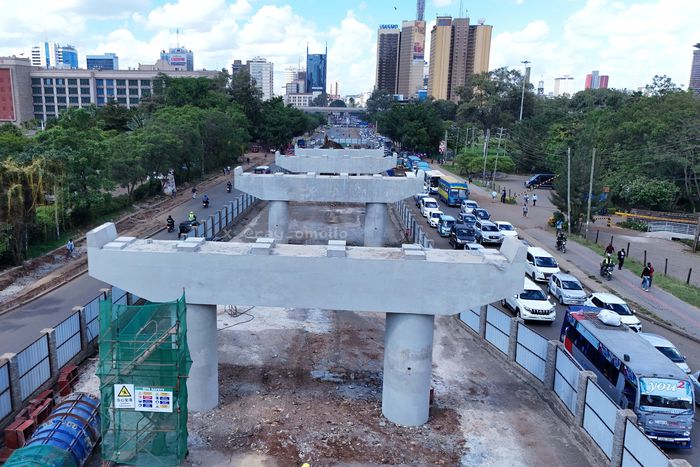 Progress update of the Kenyatta Avenue viaduct construction