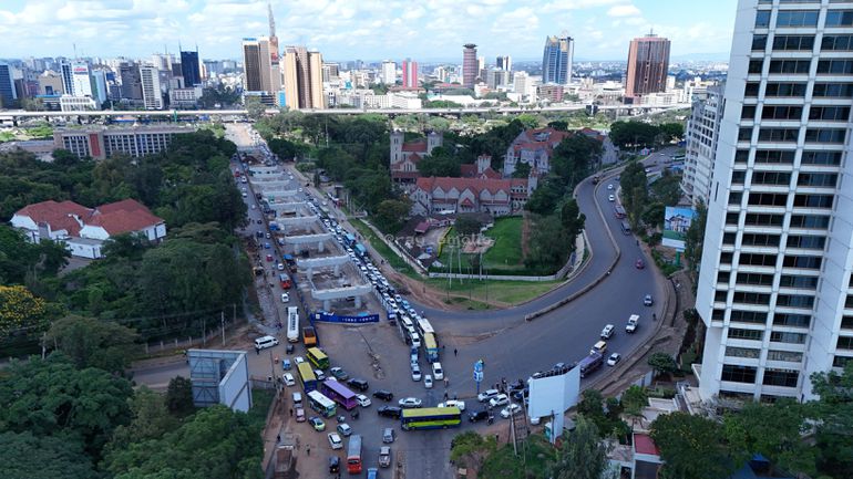 Progress update of the Kenyatta Avenue viaduct construction