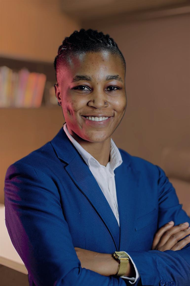 Ochieng Quinter, a Co-Founder of Chargebyte - a Kenyan Solar-IoT startup named winner in the SMEs & Startups Category (Image: Files)