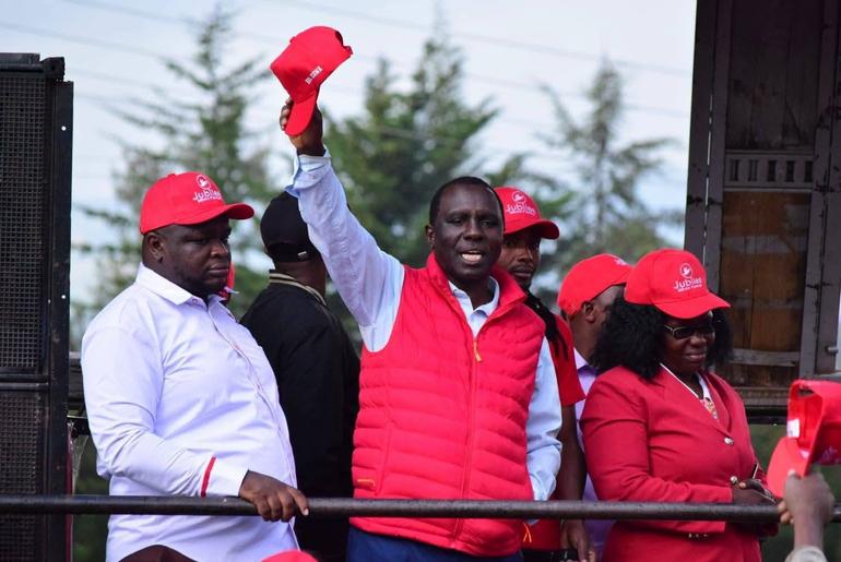 Ol Kalou Jubilee candidate Wilson Kigwa