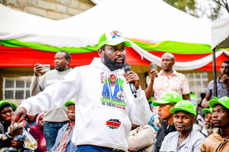 Ol Kalou DCP candidate Sammy Douglas Kamau