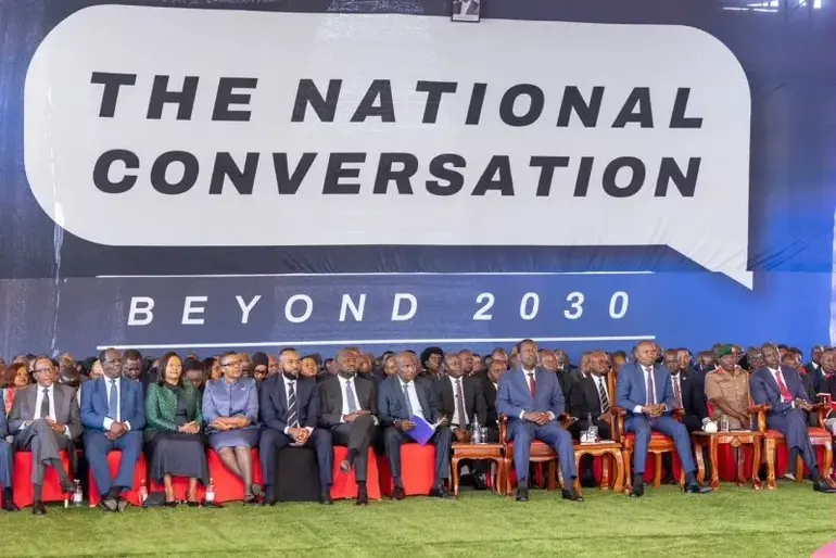 The national conversation launched at the Kenyatta International Convention Centre (KICC) on August 12