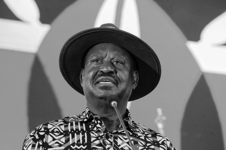 Former Prime Minister Raila Odinga