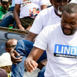 Nairobi Senator Edwin Sifuna during a Linda Mwananchi rally