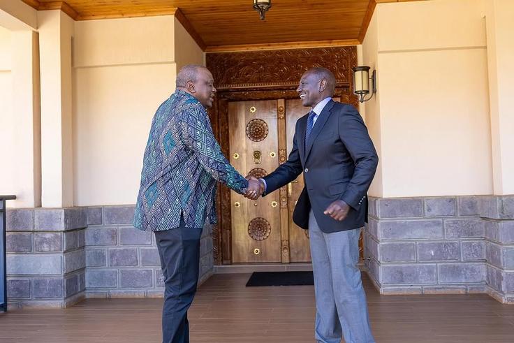 Condition Uhuru gave to Ruto before meeting in Ichaweri & the gifts he received