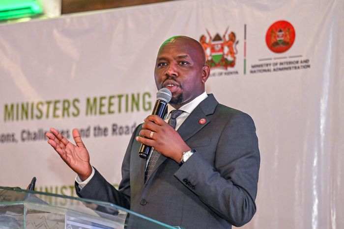 Interior Cabinet Secretary Kipchumba Murkomen