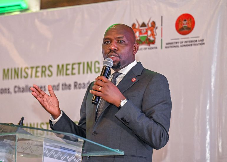 Interior Cabinet Secretary Kipchumba Murkomen