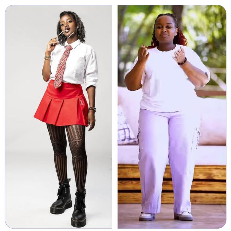 Popular dancers and influencers Nasieku and Nkatha, who command a massive following on TikTok (Image: Files)