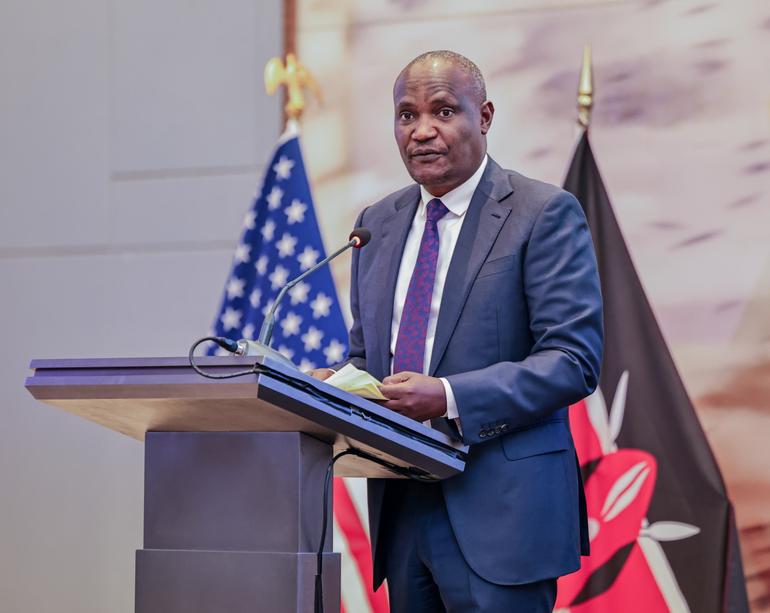 National treasury CS John Mbadi. Image( National treasury)