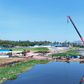 Phase II of the Homa Bay Pier redevelopment, featuring the construction of a modern ferry ramp