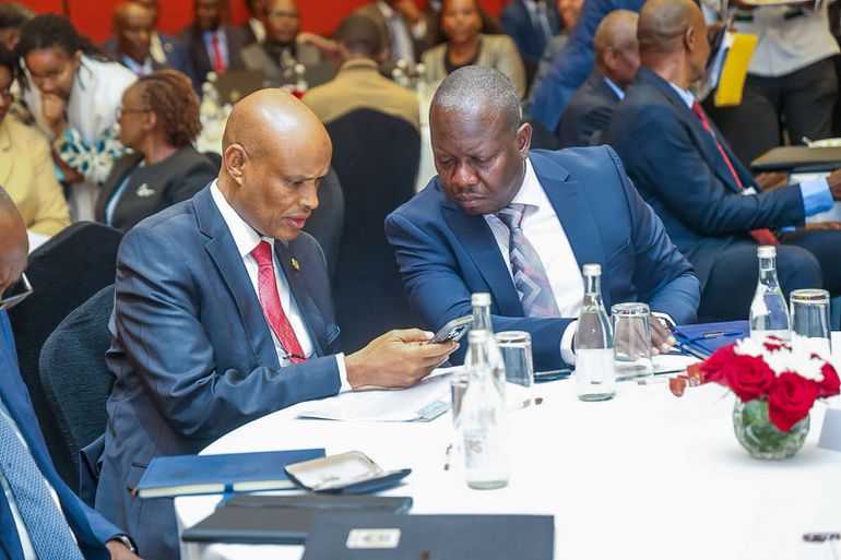 Director of Criminal Investigations, Mohammed Amin and Director of Public Prosecutions Renson Ingonga