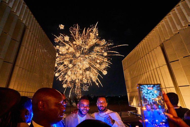 the grand opening of HQ Kenya House,