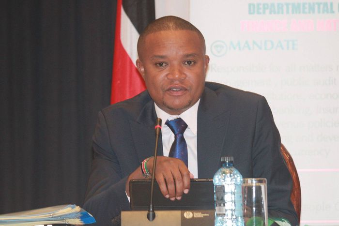 Chair of the National Assembly's Finance and National Planning Committee is Kimani Kuria.