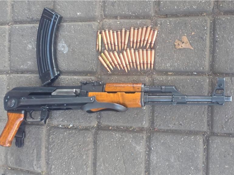 N Ak-47 rifle and rounds of ammunition recovered by police during a recent disarmament drive in Isiolo County (Image: Files)