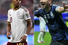 A collage of Lamine Yamal and Lionel Messi who will face each other in the FIFA World Cup finals