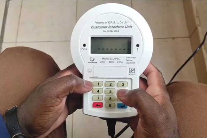 A Kenya Power token meter