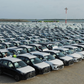 Imported vehicles at the Port of Mombasa