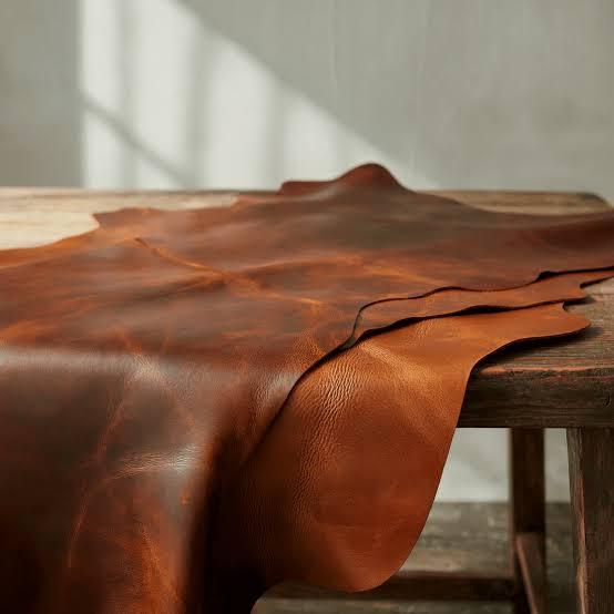 Top grain leather