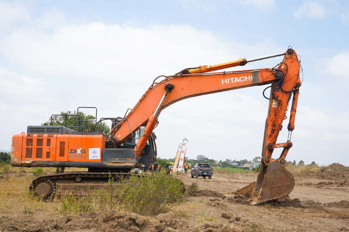 Kenya Railways conducting groundworks for the proposed Naivasha–Kisumu–Malaba Standard Gauge Railway (SGR) Project (Image: Kenya Railways)