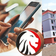 Photo collage of a person using a mobile phone, KRA logo (inset) and affordable housing units in Gichugu, Kirinyaga County. (Image: KRA-PCS)