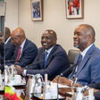 President William Ruto holding talks in Washington D.C. with IMF Managing Director Kristalina Georgieva in December 2025. (Image: PCS)