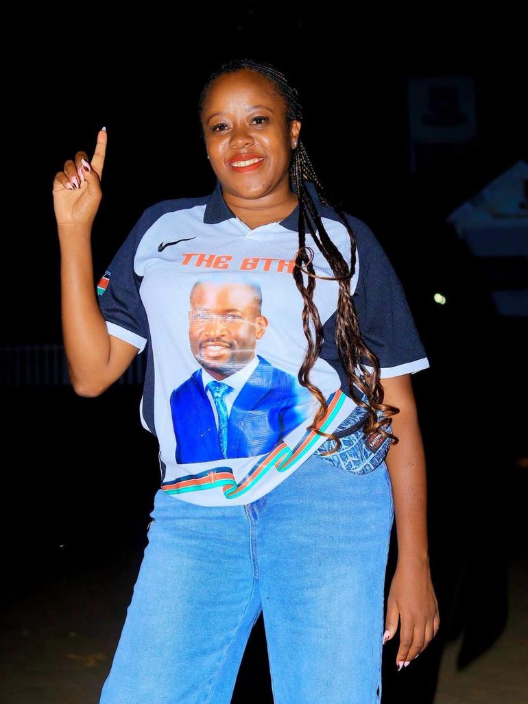 Charity Wambui is a prominent Gen Z voice on Kenyan social media platforms like TikTok and X (formerly Twitter), where she discusses national politics, governance, and civic rights (Image: Files)