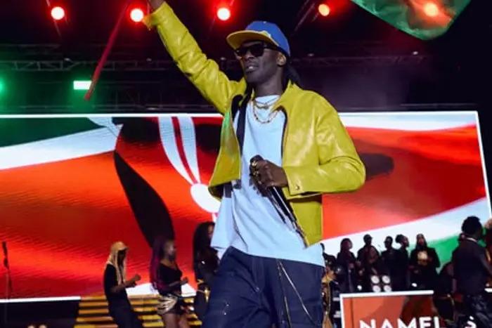 File image of Nameless on stage at a recent concert