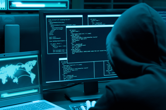 An image illustrating a hacker