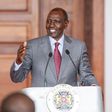 President William Ruto speaking at State House