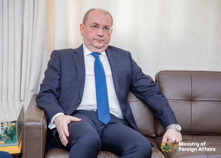Russian Ambassador to Ghana Sergei Berdnikov