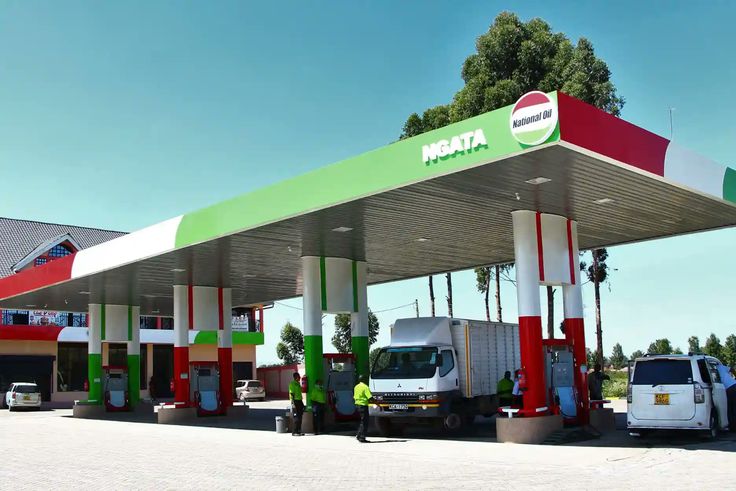 National Oil fuel station