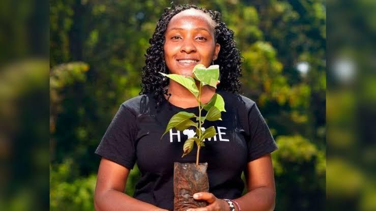 Elizabeth Wathuti (O.G.W, H.S.C) is a prominent Kenyan environment and climate activist who is globally recognized for her work in youth mobilization and reforestation (Image: Files)
