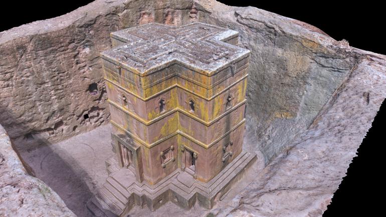 A favorite tourist spot in Ethiopia is the Rock-Hewn Churches of Lalibela - a collection of 11 medieval monolithic structures carved directly into solid volcanic rock in the mountains of northern Ethiopia (Image: Files)