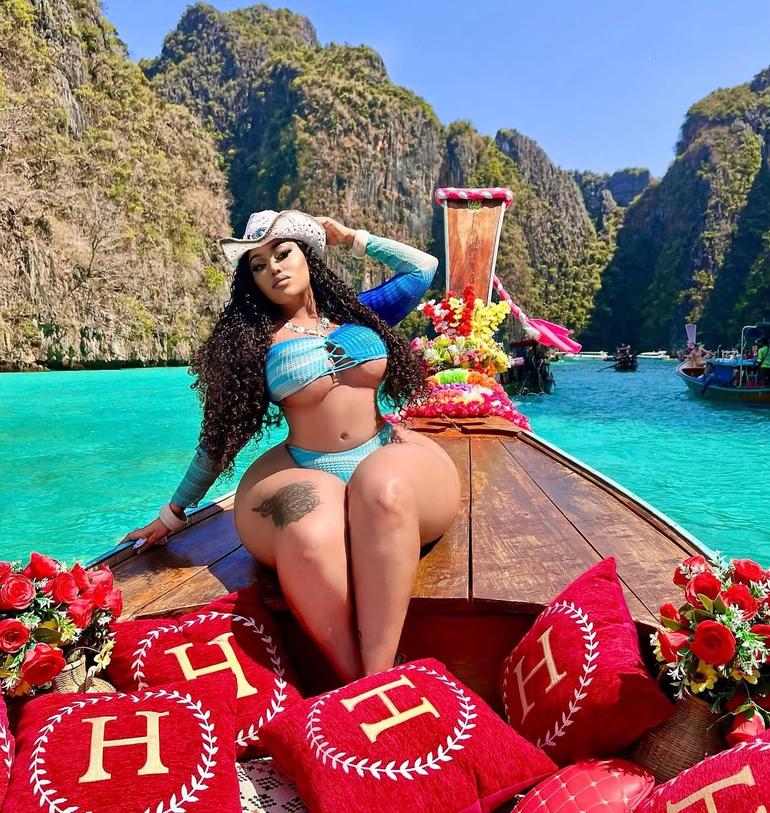 Vera Sidika underwent breast augmentation and publicly unveiled the results.