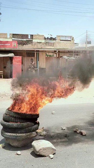 Isiolo residents demonstration due to incresed banditry attacks