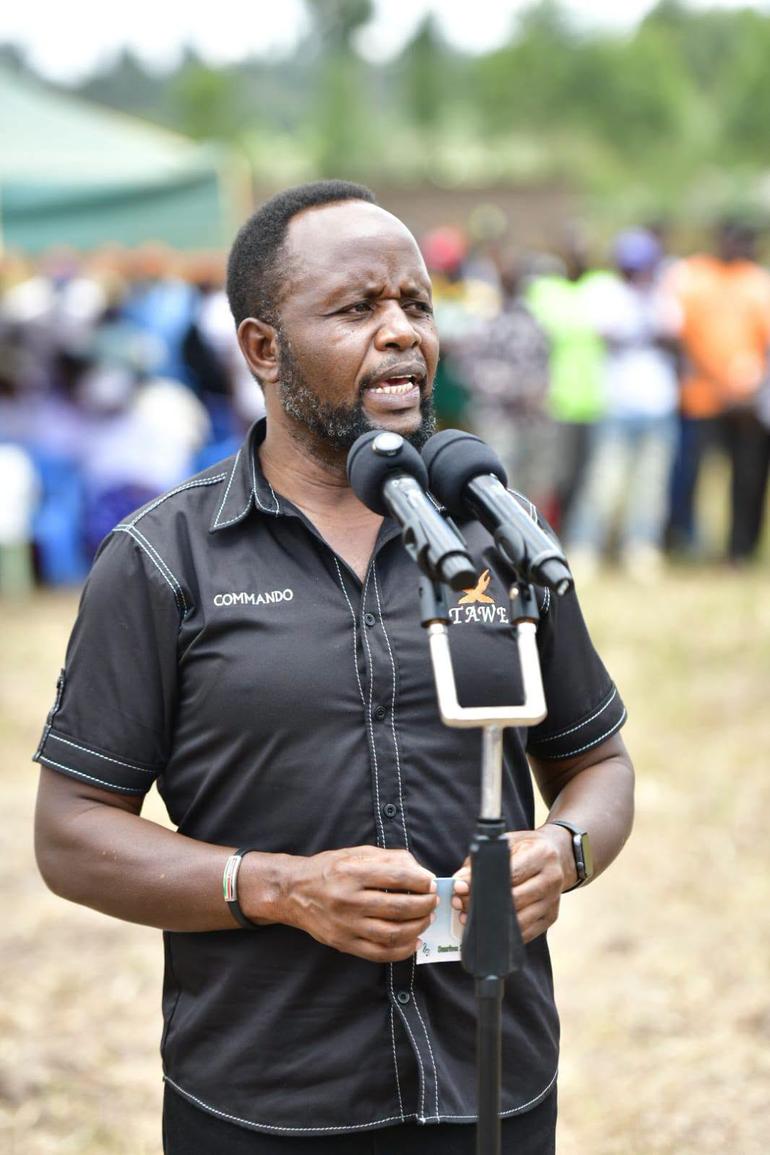 Trans Nzoia governor George Natembeya