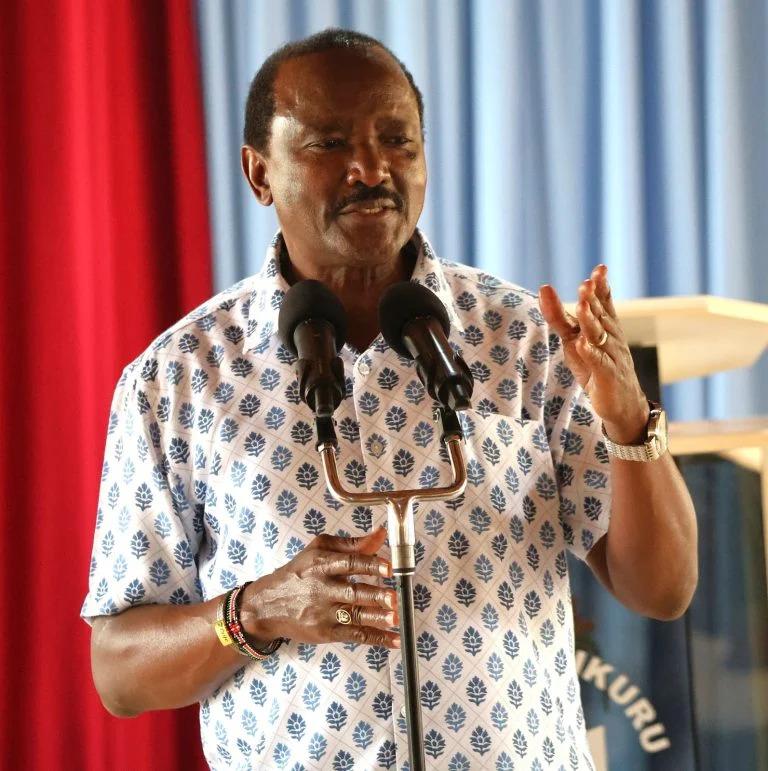 Wiper Patriotic Front party leader Kalonzo Musyoka