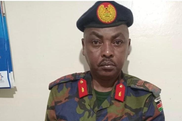 Joshua Mutui Muimi, a fake 'Brigadier', arrested and charged with impersonation