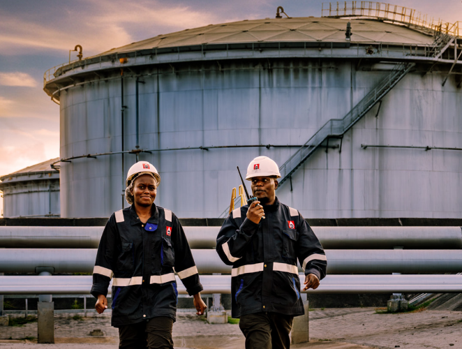 Kenya Pipeline staff & infrastructure