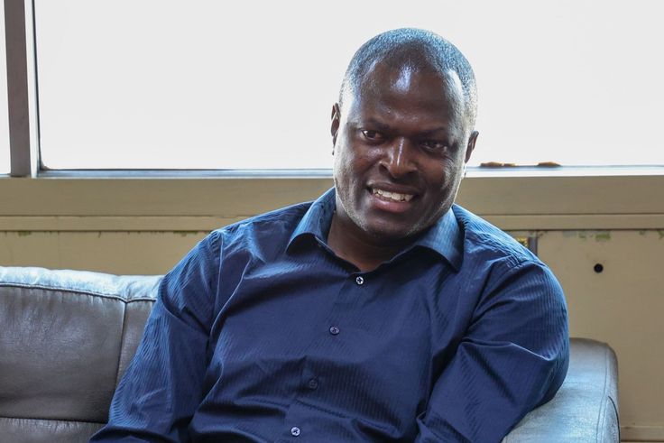 Kiharu MP Ndindi Nyoro in his office