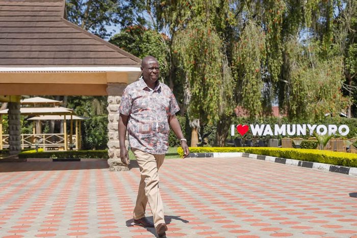 Former Deputy President Rigathi Gachagua